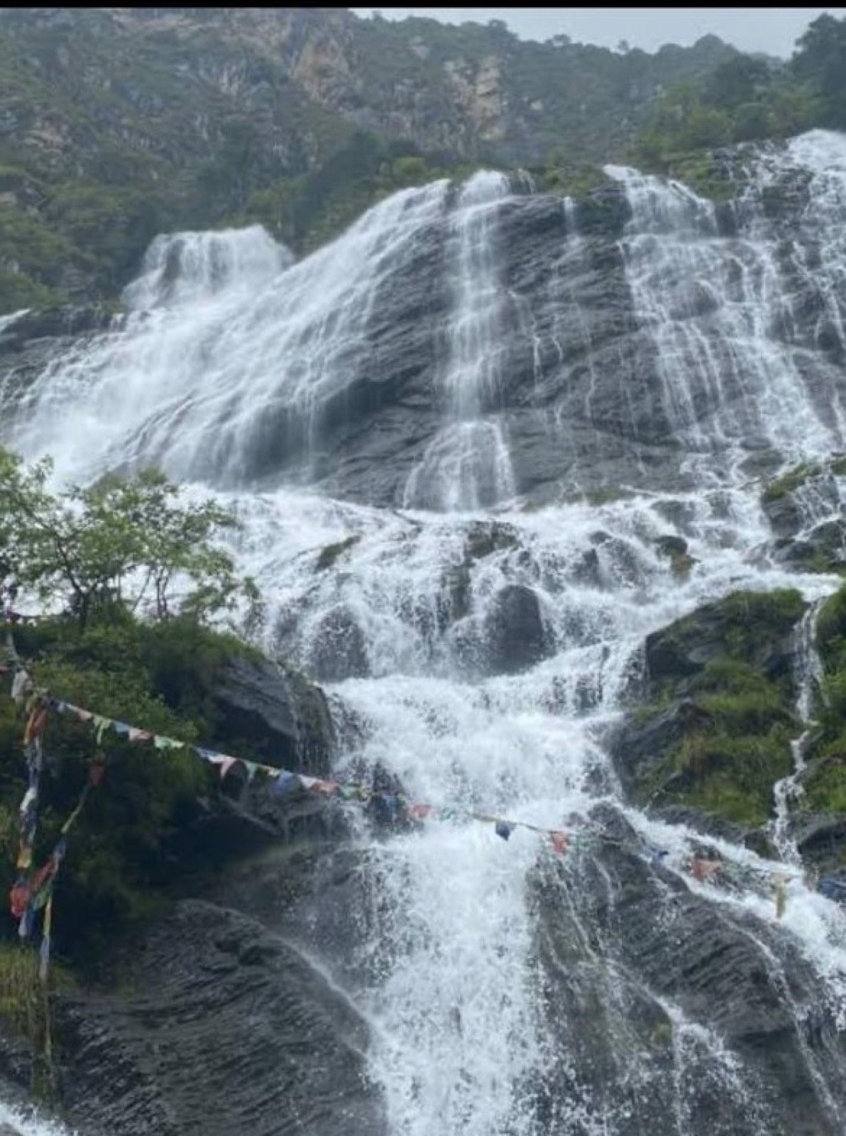 Chumi Gyatse Holy Waterfalls